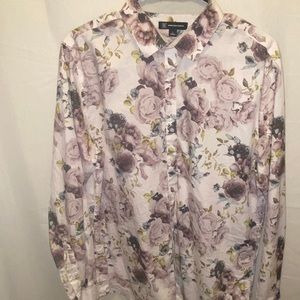International concept floral print shirt